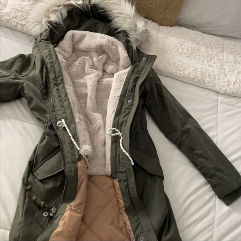 Abercrombie and Fitch 3 in 1 parka - Picture 4 of 4
